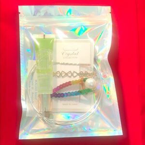 Hair clip and Earring bag✨